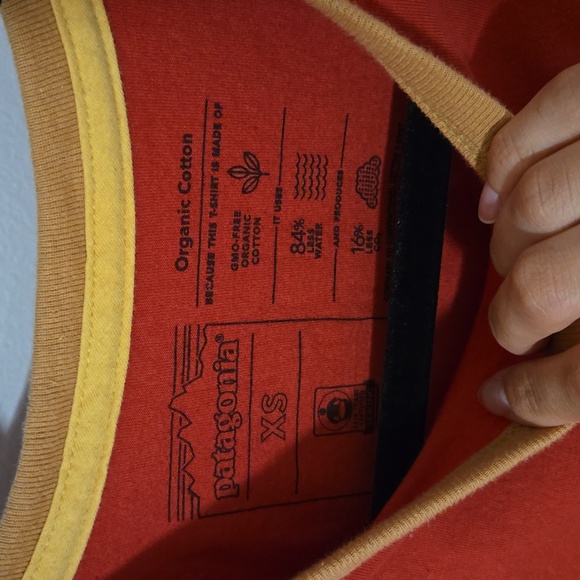 PATAGONIA Great Wave Rare T-Shirt Woman's XS - Picture 3 of 3